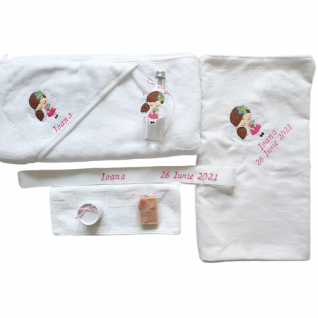 Articole Botez - Trusou Botez Fetita cu Aripi de Zana, personalizat