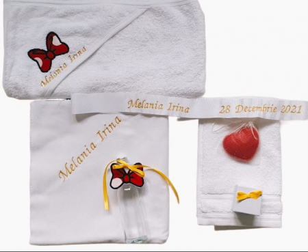 Trusouri botez - Trusou Botez Personalizat Fundita Minnie