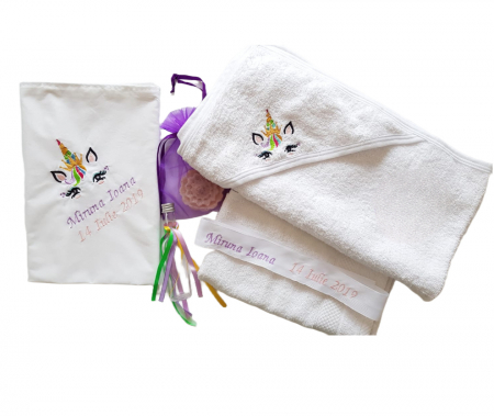Articole Botez - Trusou botez unicorni, personalizat