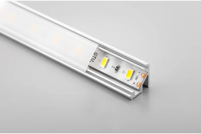 Profil LED triunghiular aplicat 45* GTV aluminiu 3ml [3]
