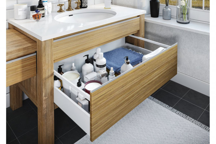 AXISPRO sertar 500mm Alb H=116 [6]