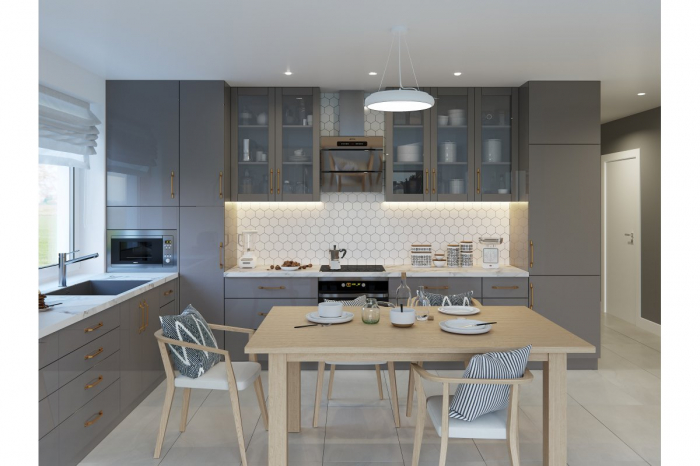 AXISPRO sertar 350mm Antracit H=167 [4]