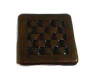 Buton KOZAK Antic rosu [2]