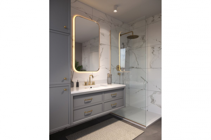 Buton STILO Auriu periat [2]