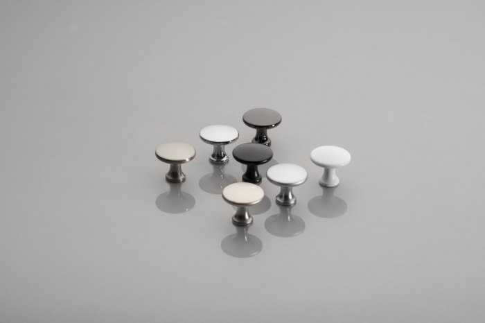 Buton Zamak UDINE Alb mat [2]