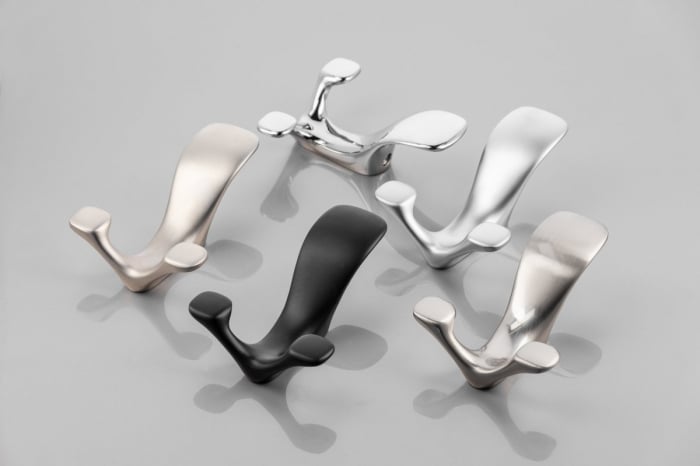 Cuier TOLEDO A0 mare, finisaj Aluminiu [2]