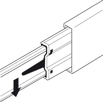 Glisiera cu amortizare 45X350 [3]