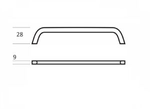 Maner 6065 224mm Auriu [2]