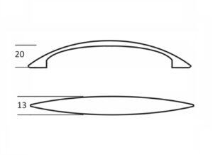 Maner A10 96mm Negru [2]