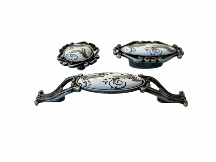 Maner PERI 32MM PORSELEN Antic silver [2]