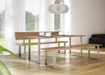 Picior birou U 600/720MM Aluminiu [3]