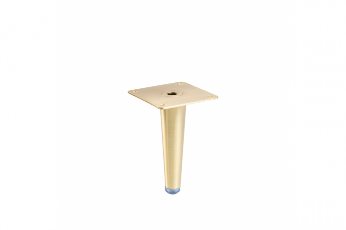 Picior mobilă SPIRE H=130 mm Auriu periat [1]