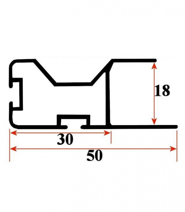 Profil maner VENEZIA Aluminiu 2.5ml [2]