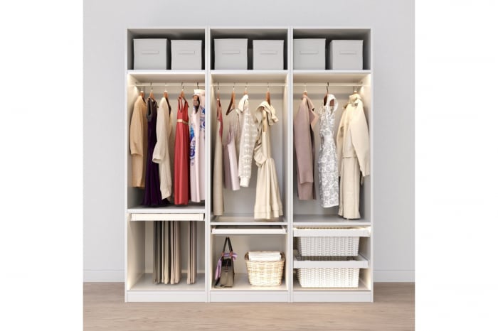 Suport pantaloni corp 600MM alb cu amortizare [4]