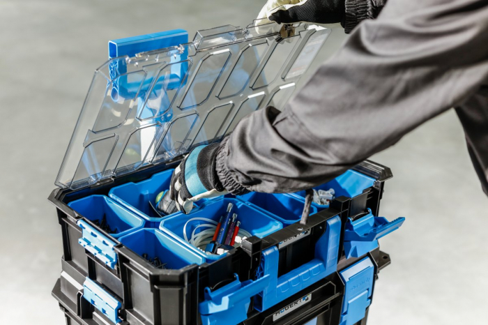 Trusa pentru scule cu roti 825x530x355 mm - HT7G500 [4]