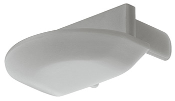 Profil banda LED - Terminatie profil LED incastrat