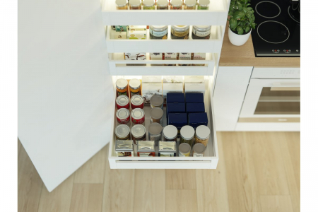 AXISPRO sertar 500mm Alb H=116 [3]