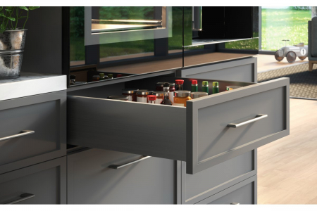 AXISPRO sertar 350mm Antracit H=116 [1]