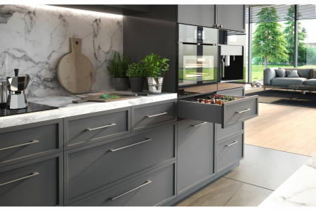 AXISPRO sertar 350mm Antracit H=116 [2]