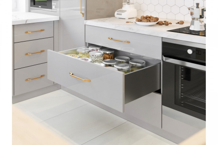 AXISPRO sertar 350mm Antracit H=167 [2]