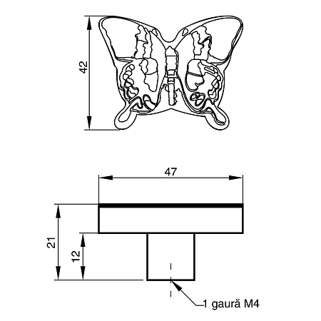 Buton fluture silicon [1]