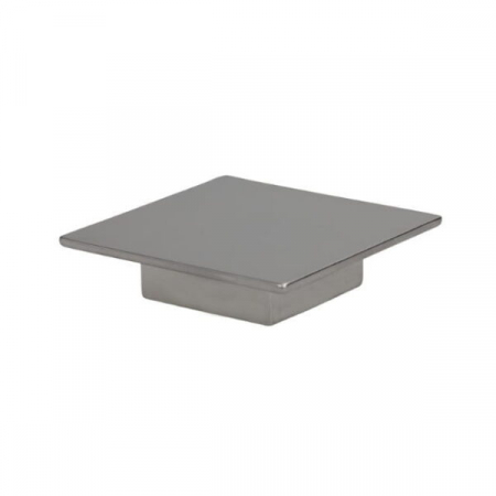 Butoni mobila - Buton patrat 50X50 Aluminiu