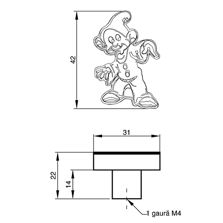 Buton pitic silicon [1]