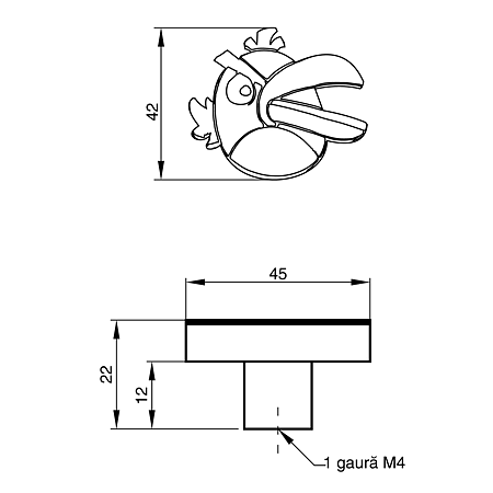 Buton puisor silicon [1]
