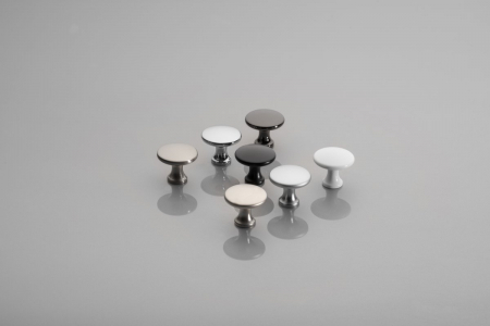 Buton Zamak UDINE Alb mat [1]