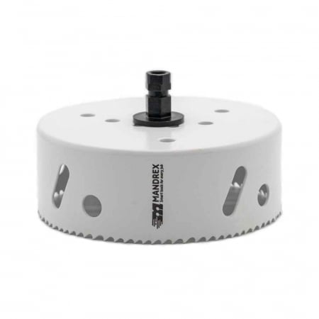 SCULE, UNELTE, ECHIPAMENTE - Carota 133mm bi-metal mandrex cu adaptor rapid