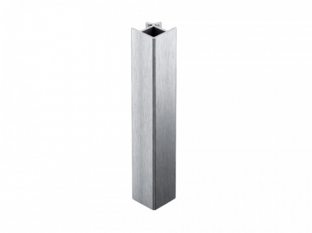 Plinta si inaltator blat - Colt fix plinta aluminiu H=120MM foliat INT-EXT