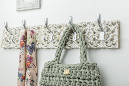 Cuier FIKO mare, finisaj Aluminiu [1]