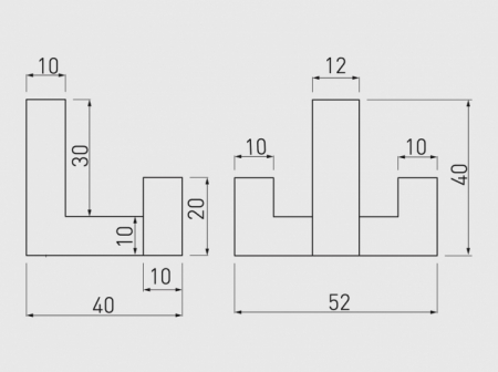 Cuier K2202, finisaj Crom [1]