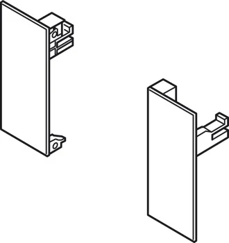 Sertare si glisiere - Cuplaj front MATRIX BOX Alb H = 84