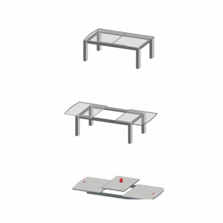 Extensie masa, synvron, 1150mm - POTTKER [1]