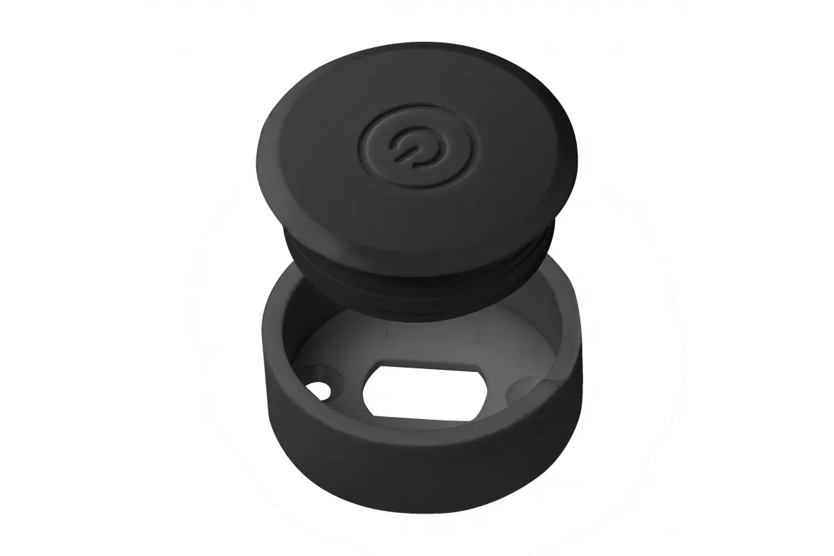 Intrerupator GTV touch wireless banda LED dimabil negru mat [1]