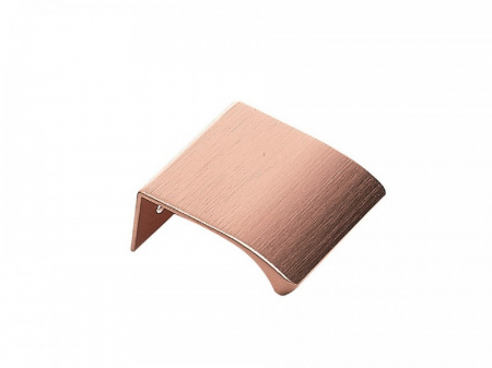 Manere mobila - Maner EDGE STRAIGHT 40mm Cupru periat