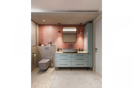 Mâner mobilă GTV RAY 128mm Grafit deschis [3]