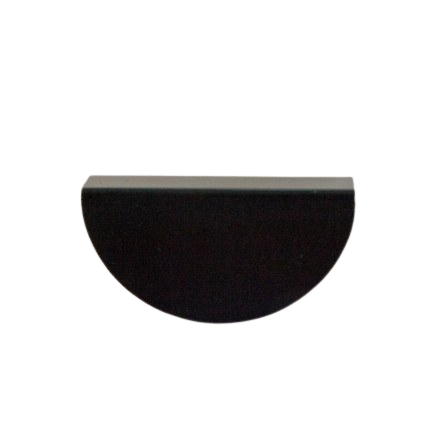 Manere mobila - Maner Semiluna 64mm Negru