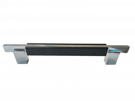 Manere mobila - Maner U 160mm Crom + negru