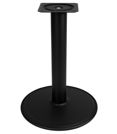 Pentru mese - Picior central D76 Negru