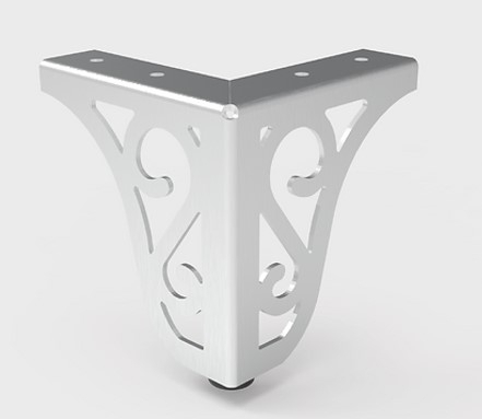 Picioare si nivelatoare - Picior KAX 100mm Aluminiu