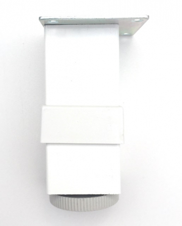 Pentru mobilier - Picior patrat 40x40 Alb