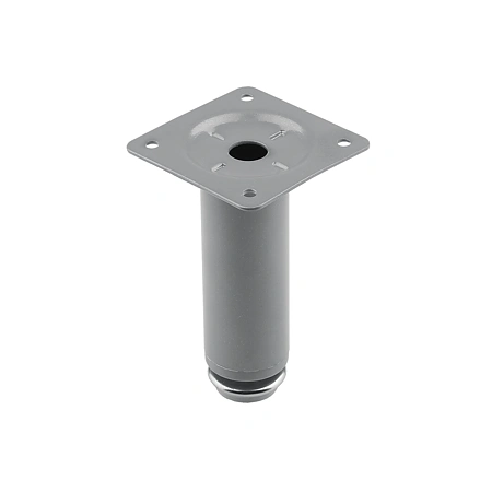 Pentru mobilier - Picior rotund D30 Aluminiu