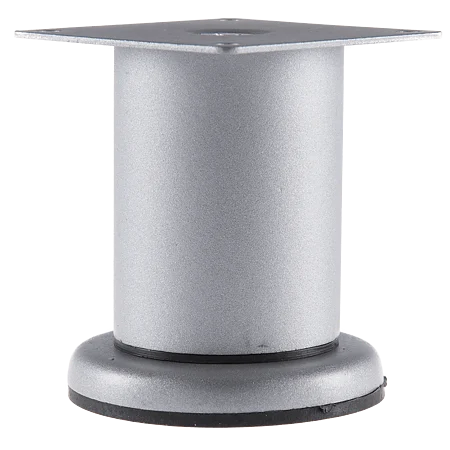 Pentru mobilier - Picior rotund D50 Aluminiu