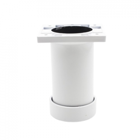 Pentru mobilier - Picior SEDEF rotund D50 Alb
