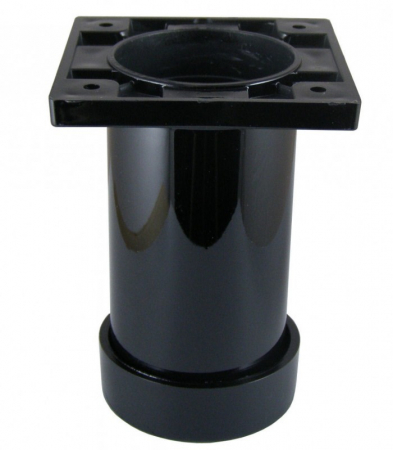 Pentru mobilier - Picior SEDEF rotund D50 Negru