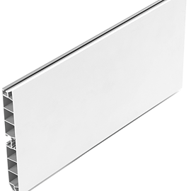 Plinta si inaltator blat - Plinta alba mat H=100MM 4ML