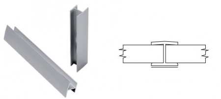 Prelungire plinta aluminiu H=100MM [2]