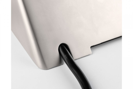 Priza de mobila SOFITO, 2x prize schuko, USB A+C, cablu 1,5m, inox, cu fixare [4]